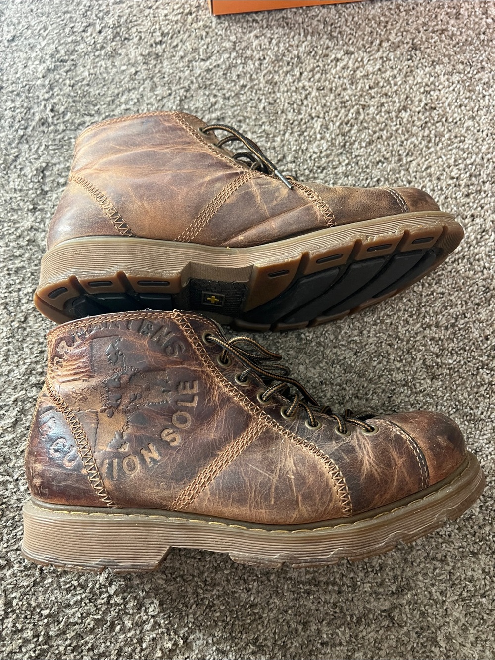 Dr Martens Arlen brown leather ankle boots - Picture 3 of 7